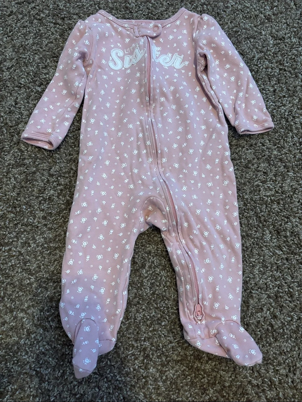 Carter's Baby Girl Footie Sleepers - Pink, Cream, Blue, Green, Lavender